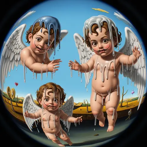 Dynamic Cupids: Early 20th-Century Surrealist Tribute