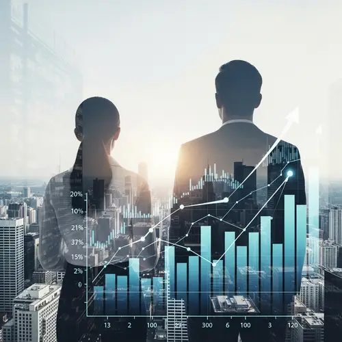 Urban Grandeur Business Performance - Male Female Businessperson