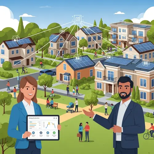 Community Energy Sharing Platform for Sustainable Living