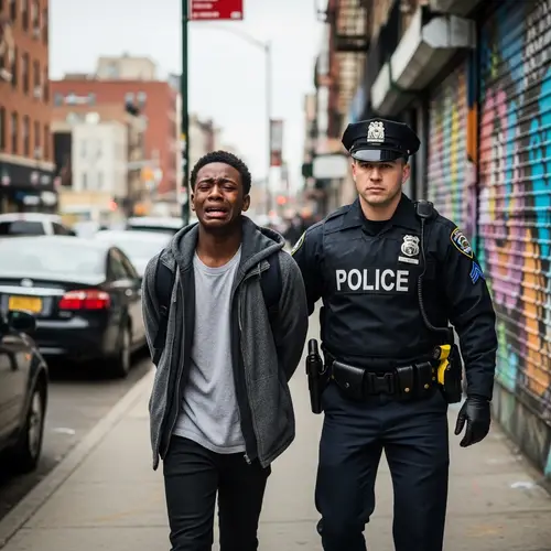 Black Teen Arrested by Police for Graffiti | Emotional Scene