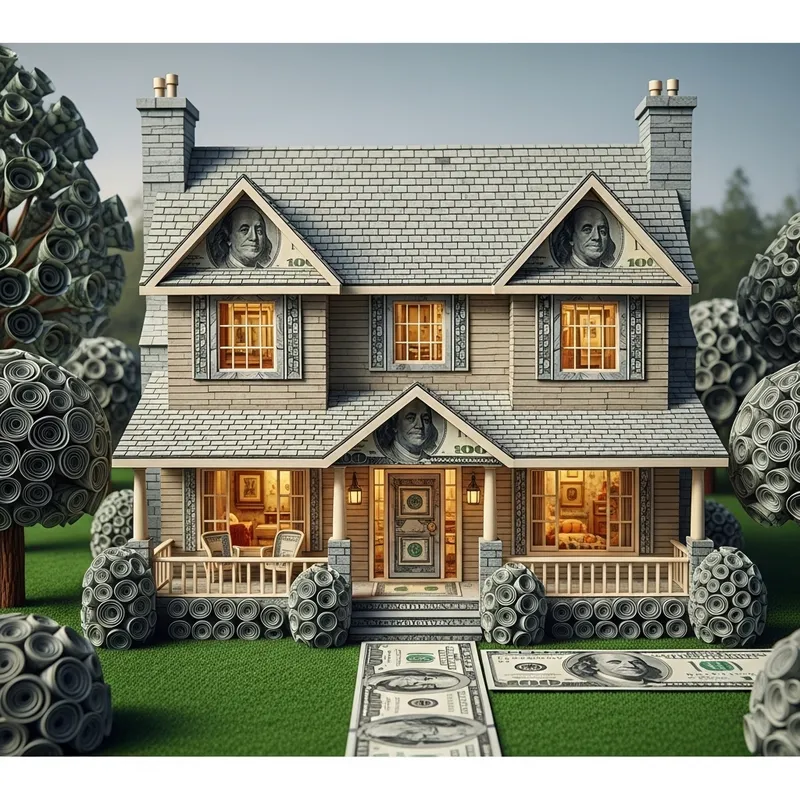 House Made of Hundred-Dollar Bills House Made of Hundred-Dollar Bills