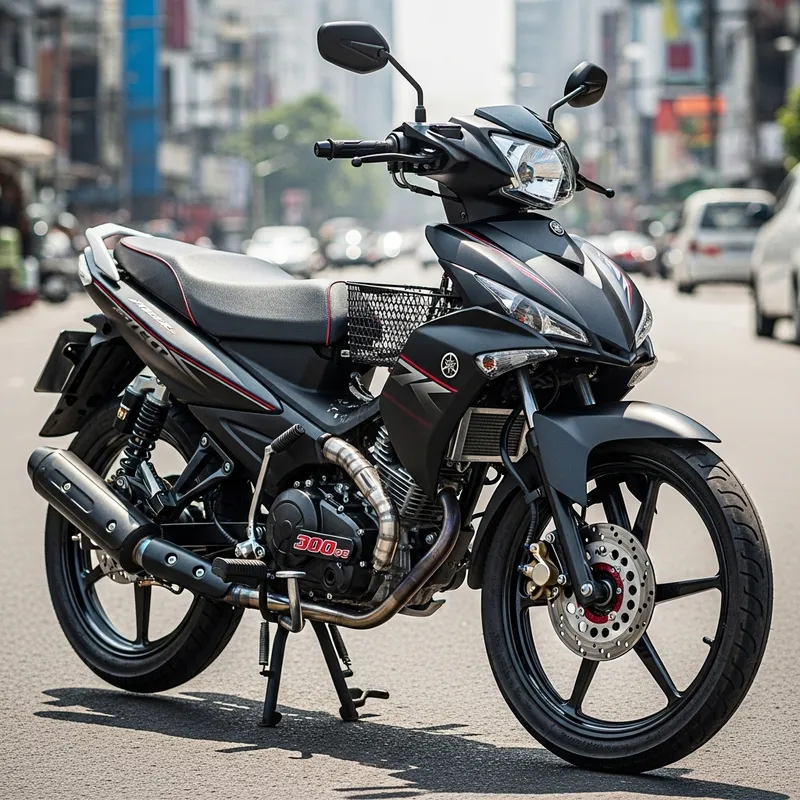 Yamaha Crypton 300: Upgrade to 300cc Engine