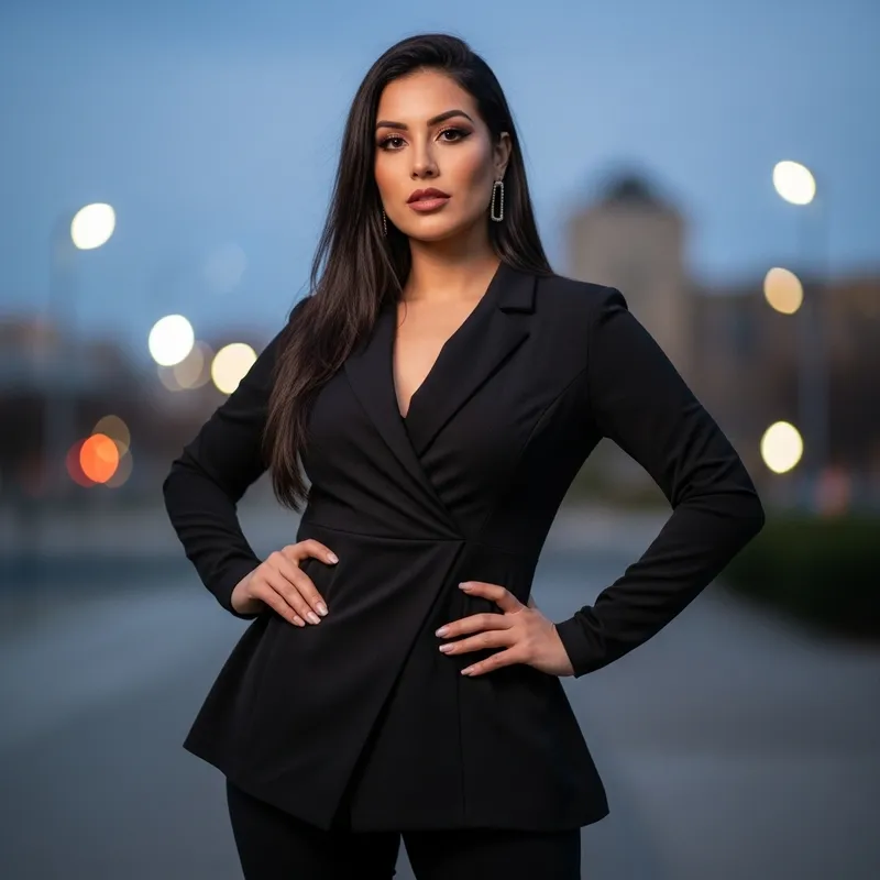 Create Stunning Image of Confident Woman with Individual Style