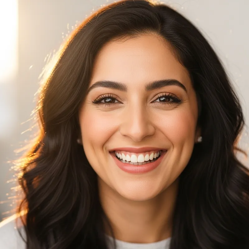 Happy Middle-Eastern Woman | Joy and Smiles