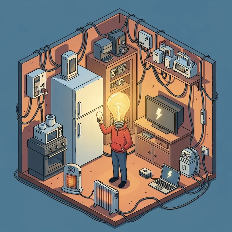 Electric Energy User in Household