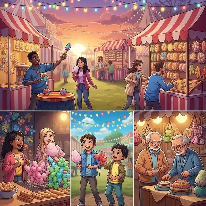 Dynamic Sensory Experience | Colorful Carnival Festivities