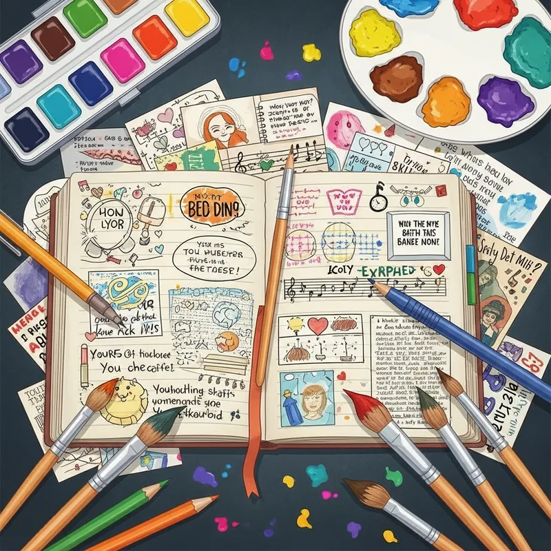 Expressive Notebook: Embrace Your Artistic Freedom