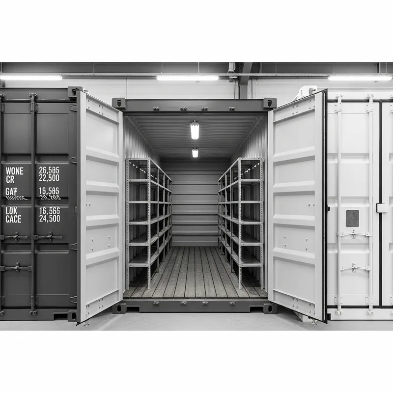 Modern Shipping Containers: Efficient Storage Solutions