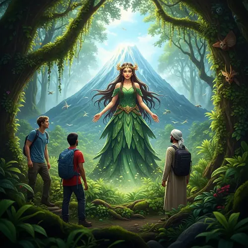 Encounter with Maria Makiling in Enchanted Forest
