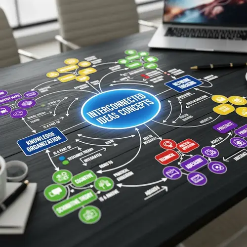 Concept Map of Interconnected Ideas and Concepts