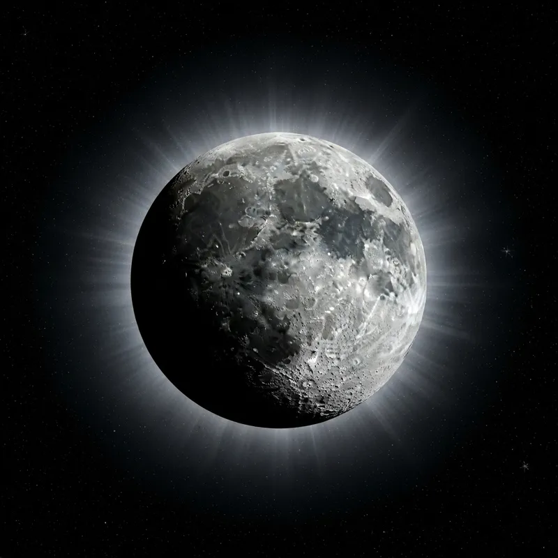 Moon Ball: Ethereal Texture in Space