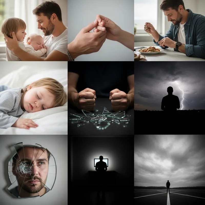 Turbulent Ties: Capturing a Father's Dual Nature Turbulent Ties: Capturing a Father's Dual Nature