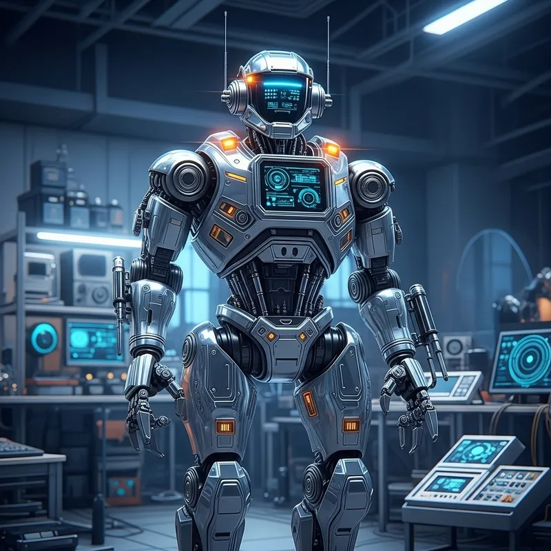 Futuristic Robot Innovation