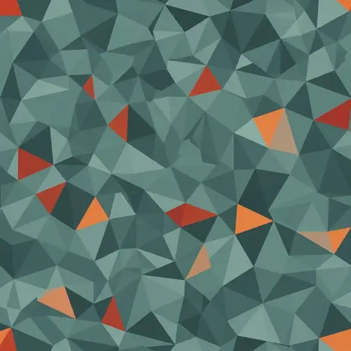 Geometric Tessellated Triangles | Abstract Pattern Design