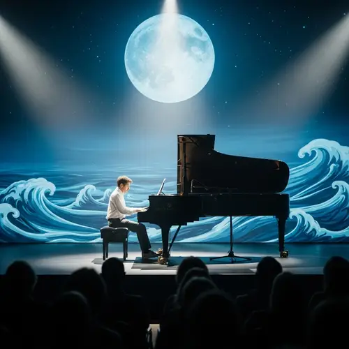 Claude Debussy Piano Music Visual Interpretation