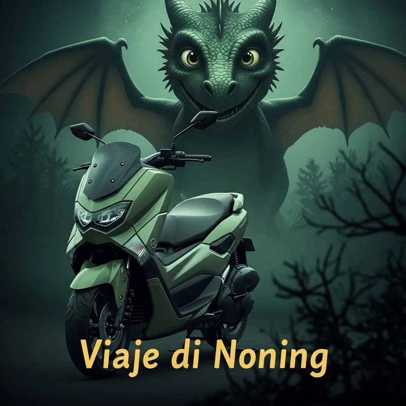 Yamaha Nmax Scooter: Enigmatic 'Viaje di Noning' Encounter