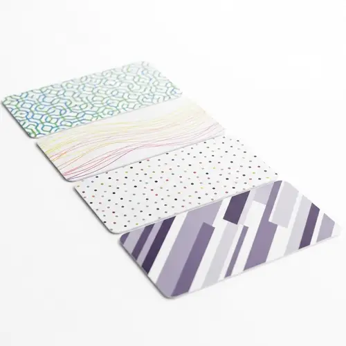 Elegant Multi-Colored Loyalty Program Cards