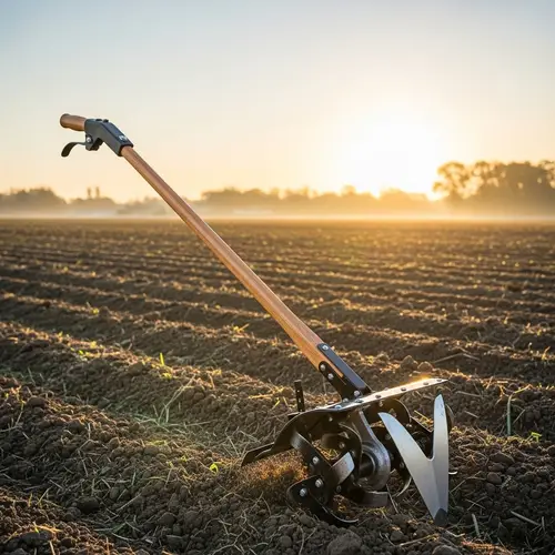 Premium Handheld Tiller for Efficient Soil Preparation