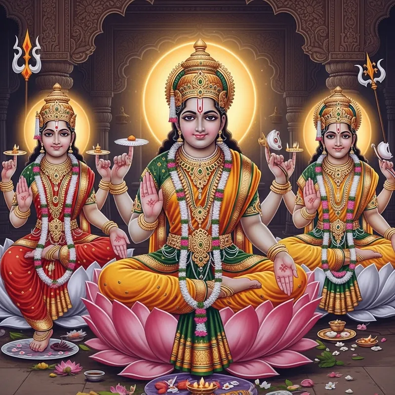 Divine Gods of India | Sacred Symbols & Ornate Attires