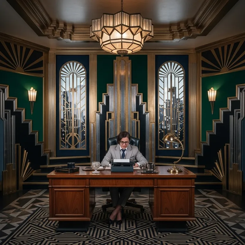 Professional Art Deco Style: Modern Elegance for Professionals