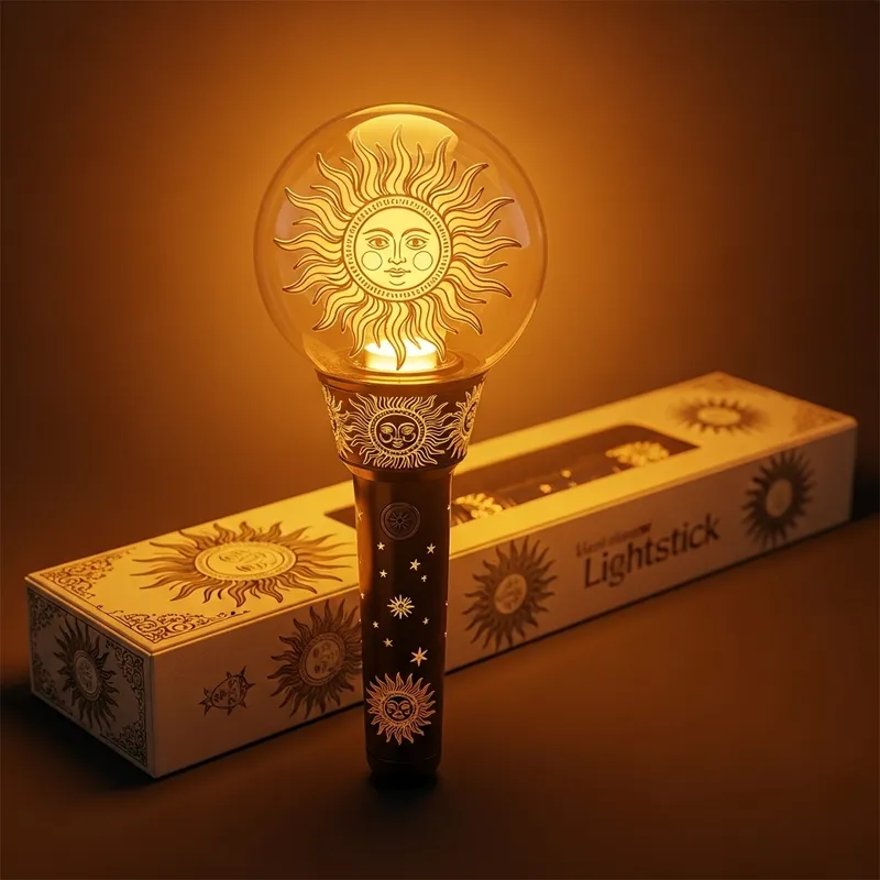 Stunning K-Pop Lightstick with Sun Design