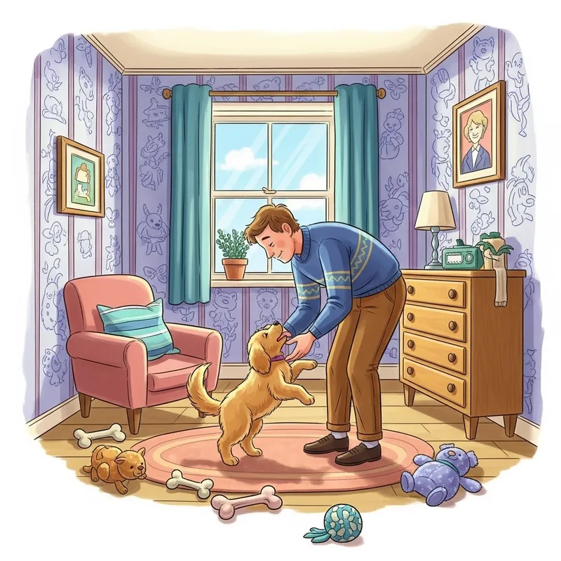 Whimsical First Day with Your New Puppy