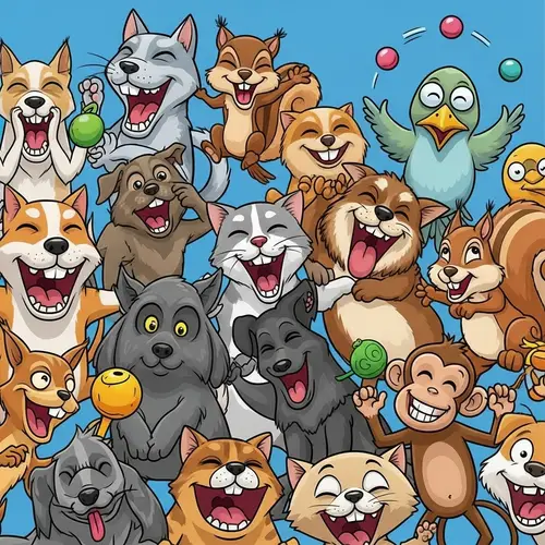 Funny Animal Videos: Festive & Humorous Channel Imagery