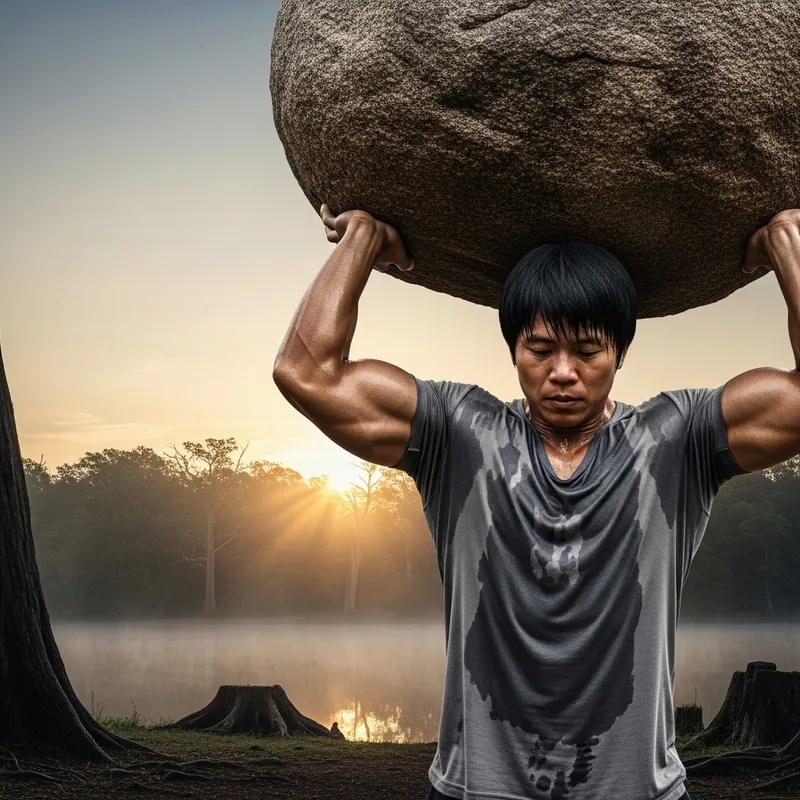 Incredible South Asian Strength: Indivual With Unmatched Power