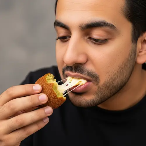 Delightful Cheese-Filled Falafel | Culinary Indulgence