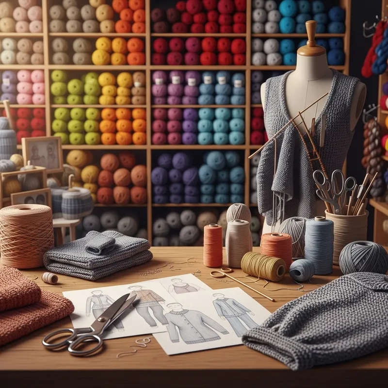 Explore Our Bustling Yarn Store for Knitting Essentials