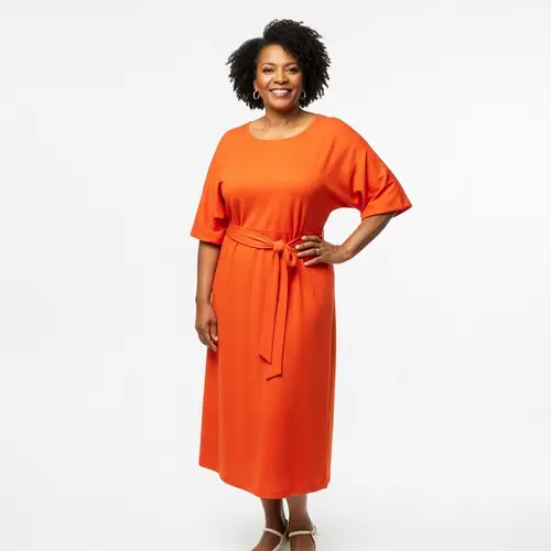 Radiant Self-Love: 50-Year-Old Black Woman Portrait