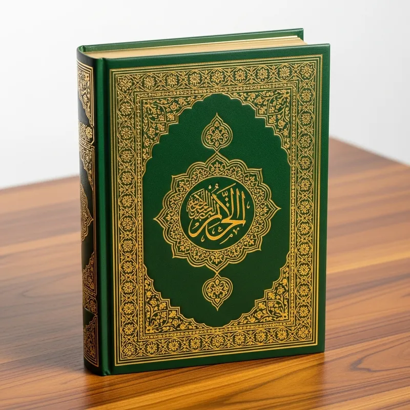 Islamic Holy Quran Calligraphy Book