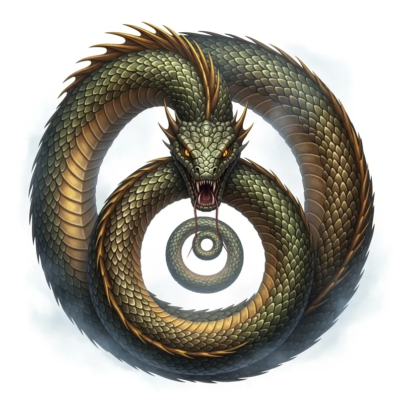 Jormungandr: The Norse Serpent of Eternity
