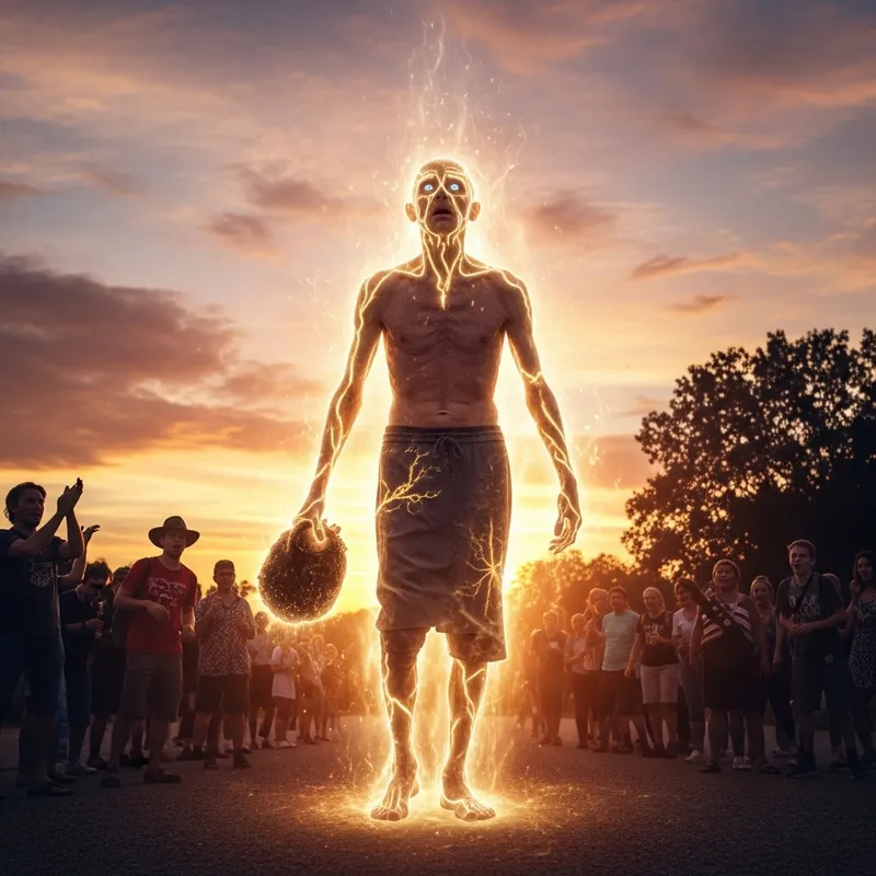 From Weakling to Deity: Transcendence with Radiance