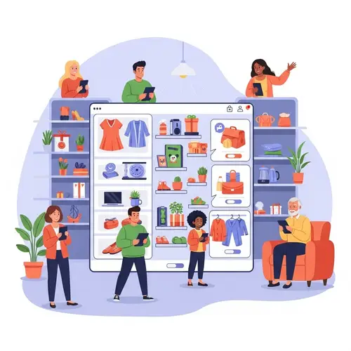 Vibrant Online Shopping Experience for Everyone