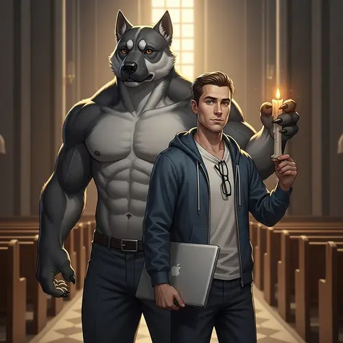 Unique Characters: Karaganda Dog-Like Being & Caucasian IT Specialist