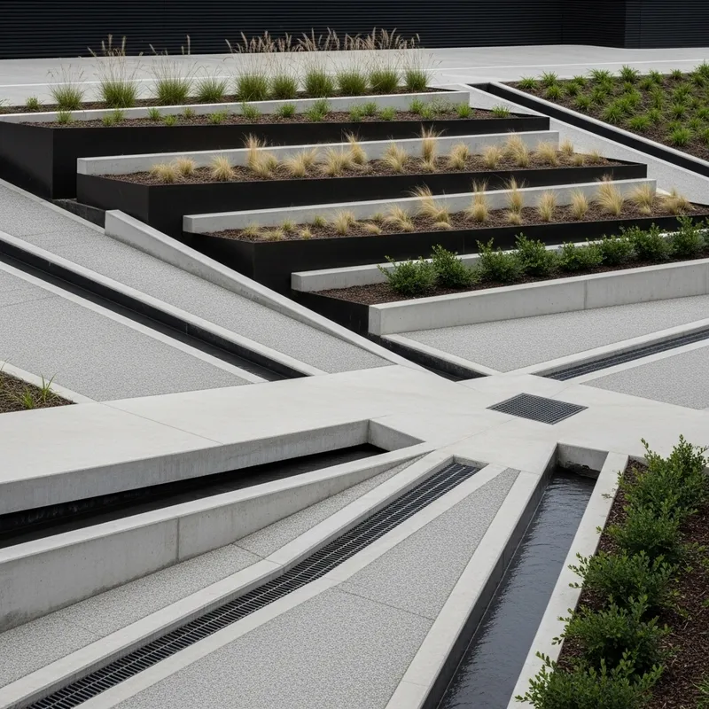 Minimalist Drainage Solutions Design