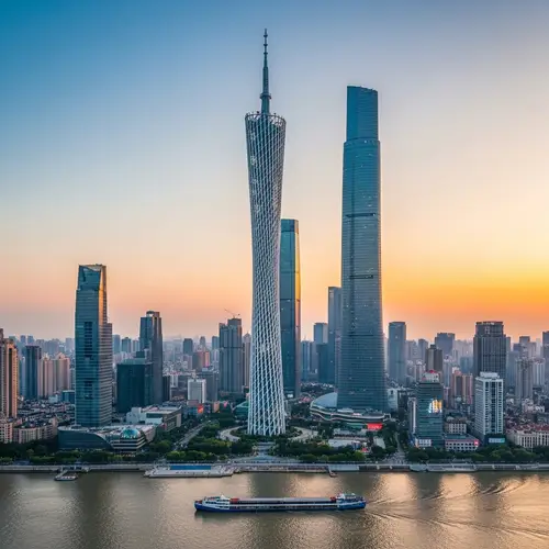 Guangzhou Tower - Modern Architectural Gem in China