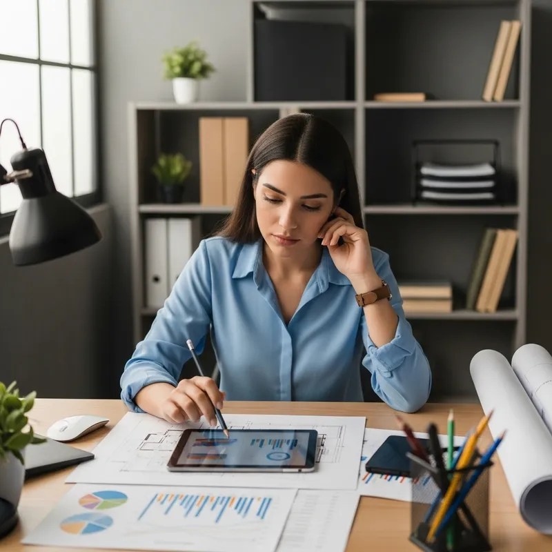 Hardworking Cost Estimator Engineer in Action