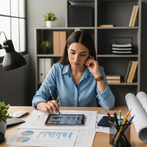 Hardworking Cost Estimator Engineer in Action