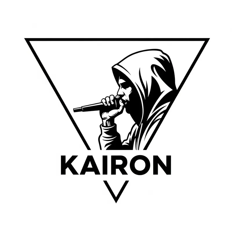 Creative Logo Design for KAIRON - Rapper Concept Creative Logo Design for KAIRON - Rapper Concept