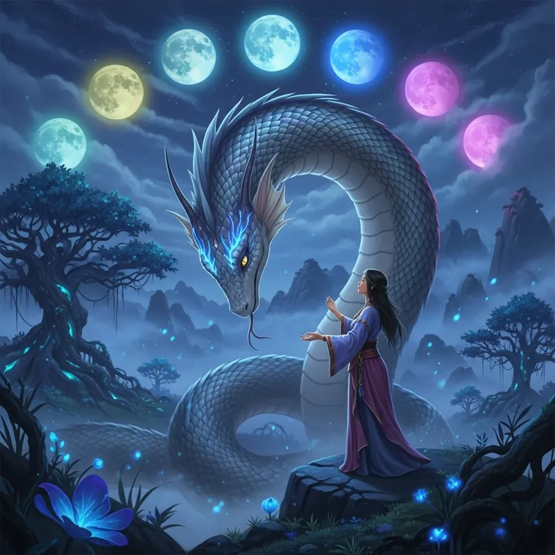 Seven Moons Illuminate Bakunawa's Gratitude Towards Liway