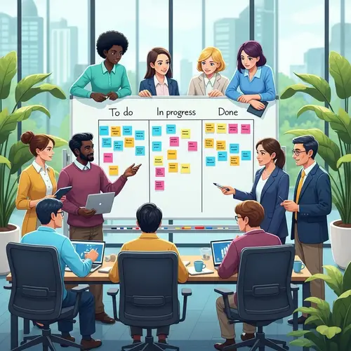 Modern Agile Scrum Environment with Diverse Team