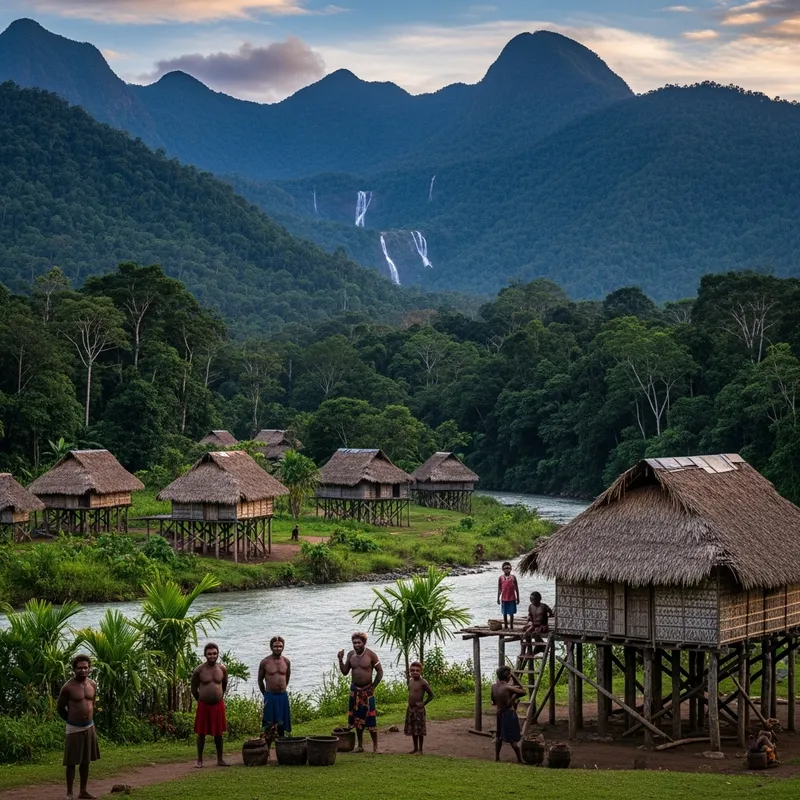 Breathtaking Papua New Guinea Landscape Exploration