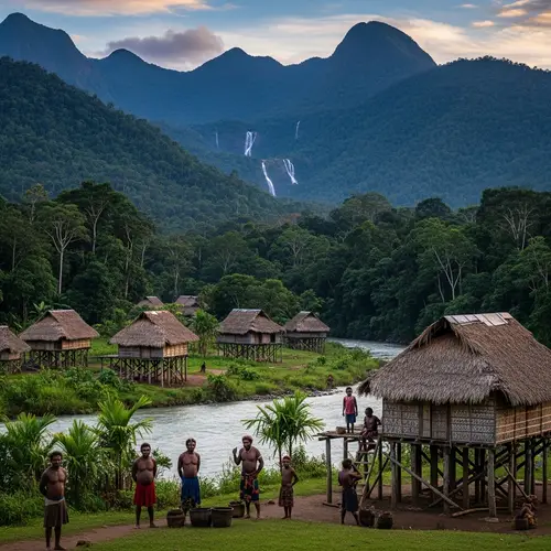 Breathtaking Papua New Guinea Landscape Exploration
