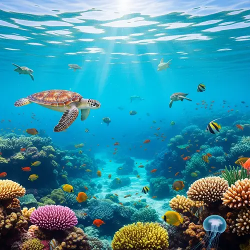 Spectacle of Life in Pristine Aquatic Environments