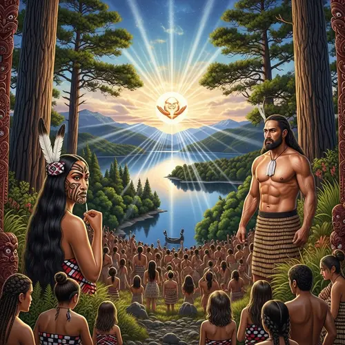 Maori Deities Embodying Strength, Beauty & Love in New Zealand
