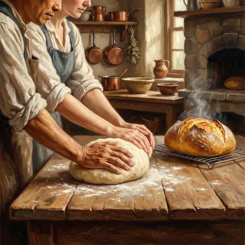 Rustic Kitchen Cooking Tutorial: Multicultural Dough Kneading