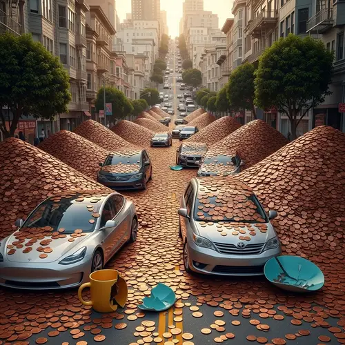 Apocalyptic San Francisco 2024: Streets of Pennies