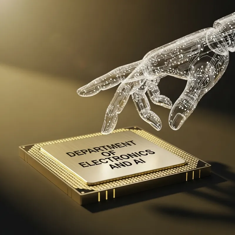 AI Hand Touching CPU - Electronics & AI Dept AI Hand Touching CPU - Electronics & AI Dept
